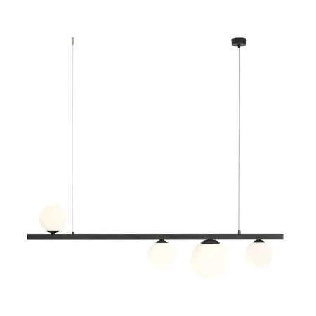 Lampa wisząca designerska GARDA 4 BLACK 1099L1 - Aldex